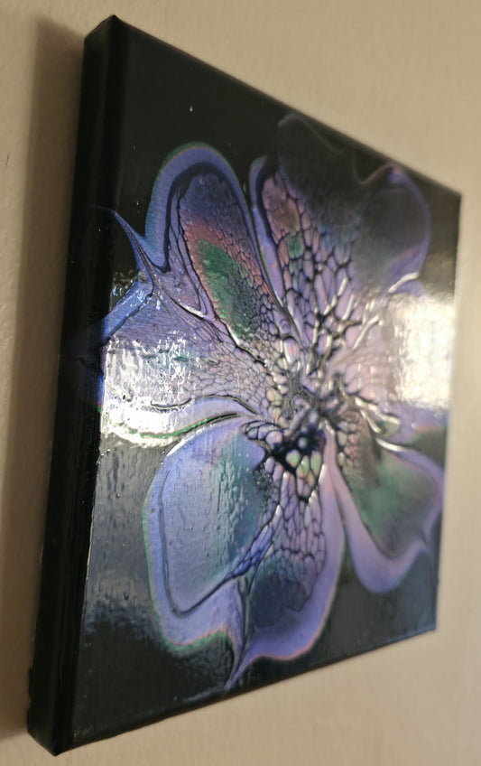 Moonlight Bloom - 8x8 Canvas