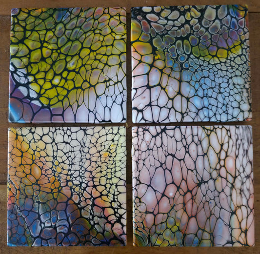 Aurora Cells – Coaster Set