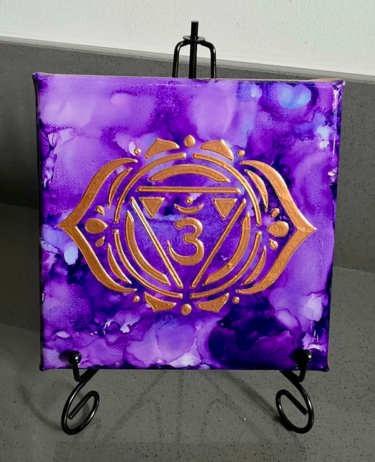 Chakra Alignment Set (Series 2) — 7 Piece Collection 6x6 Canvas - Energy Infused