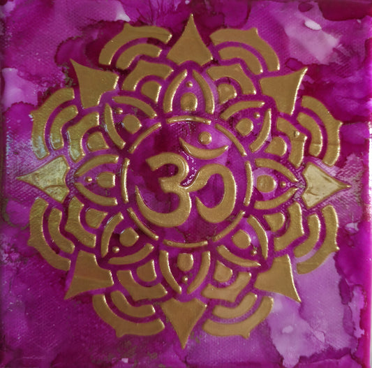 Crown Chakra – Higher Awareness (6x6 Canvas)