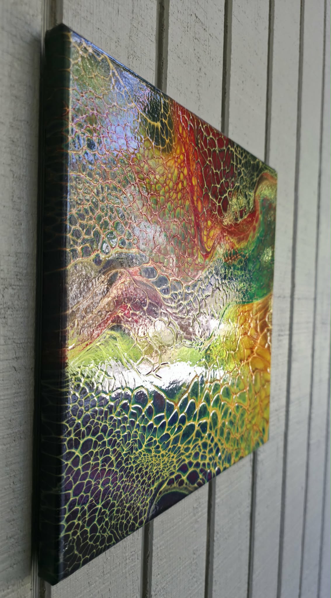 River of Fire - 12x12 Canvas