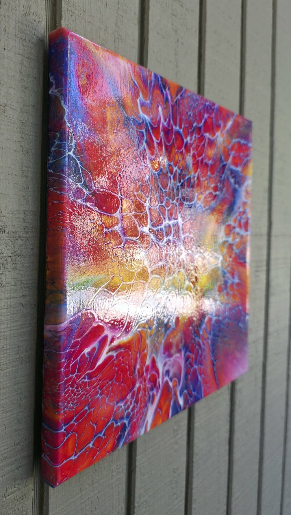 Solar Awakening - 12x12 Canvas
