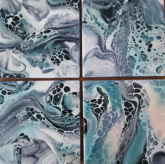 Ocean Mist – Coaster Set